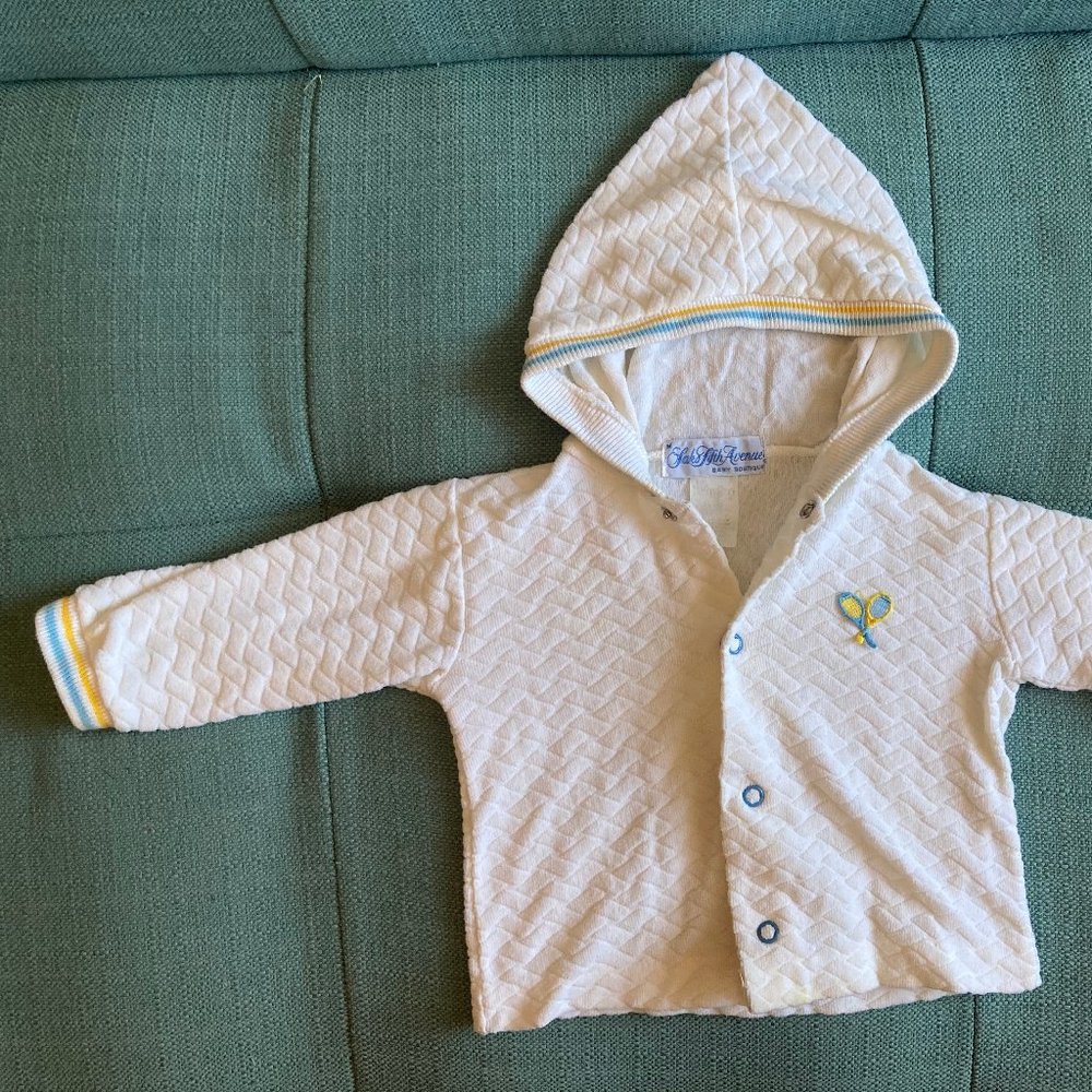 Vintage 80's Baby Tennis Hoodie